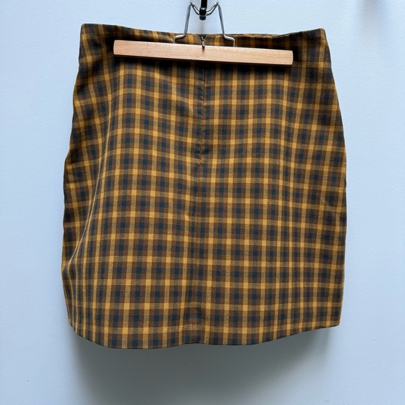 Wilfred Plaid Mini Skirt (6) - Picture 2 of 7
